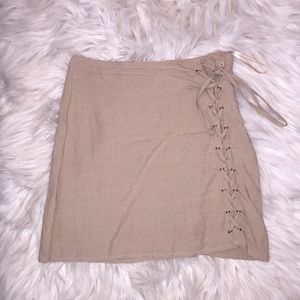 Honey Belle Tan Skirt